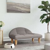  Pasja postelja taupe 70x52x30 cm blago | Shoptok.si