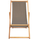  Ležaljka Sivosmeđa Čvrsto teak drvo | shoptok.hr