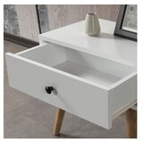 Hanah home Noćni ormarić bijeli Slike