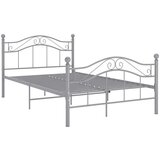  Za krevet sivi metalni 120 x 200 cm | shoptok.hr