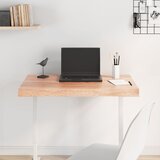 Stolna ploča svjetlosmeđa 80x40x(2-6) cm obrađena hrastovina | shoptok.hr