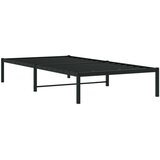 Metalni okvir za krevet crni 100x200 cm | shoptok.hr