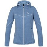 HANNAH Dámská mikina s kapucí DAGNYS HOODY alaskan blue mel Cijene