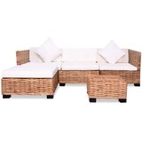 SOFA sedežna garnitura 14 delna iz naravnega ratana | Shoptok.si