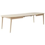 Hammel Furniture Proširiv blagovaonski stol s dodatnom pločom od punog hrasta 106x184 cm Miro – | shoptok.hr