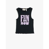 Koton Singlets Sleeveless Printed Ribbed Cotton Blend | Shoptok.si
