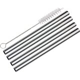  Slamice za pitje STEEL PICCOLO, 4 kosi - 1 k. | Shoptok.si