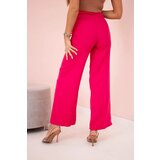 Kesi Pants with a wide leg fuchsia | shoptok.hr