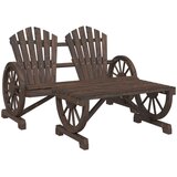 Maison Chic Seti vrtnega pohištva - Vrtna garnitura - Vrtni pohištvo set 2-delna trden les jelke, (21810297) | Shoptok.si