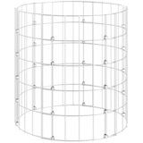  Kružni gabionski stup od pocinčanog čelika Ø 50 x 50 cm | shoptok.hr