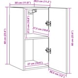  Komplet TV omaric 7 pcs Črna Orehovina 30,5 x 30 x 60 cm - - črna - 68.99 - 30,5 x 30 x 60 cm - 2025--Uvoz_2 | Shoptok.si