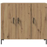  Komoda boja hrasta artisana 90 x 34 x 80 cm konstruirano drvo | shoptok.hr