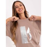 RELEVANCE Blouse-RV-BZ-A820.27P-dark beige | Shoptok.si