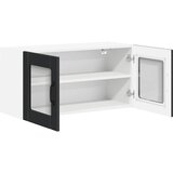  Zidni stakleni ormarić LUCCA Crna 80 x 31 x 40 cm | Eponuda.ba