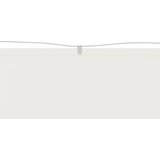 vidaXL Vertikalna markiza bela 140x600 cm tkanina oxford | Shoptok.si
