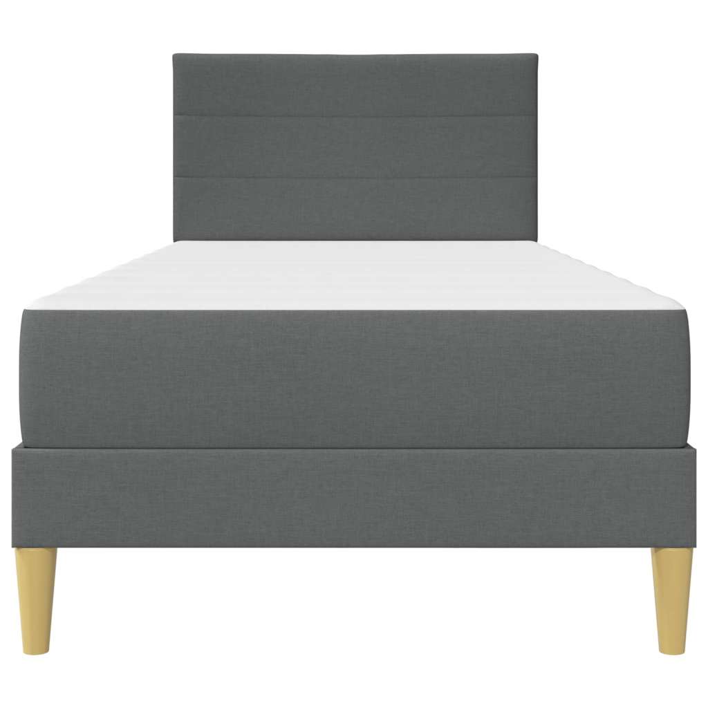  Okvir za krevet Tamno siva 80 x 200 cm Poliester - Tamno siva 80 x 200 cm | shoptok.hr