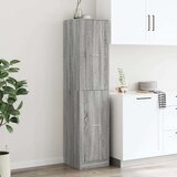 vidaXL Lekarniška omara siva sonoma 40x41x174,5 cm inženirski les | Shoptok.si