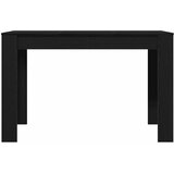  Blagovaonski stol crni hrast 120x60x76 cm konstruirano drvo | shoptok.hr