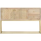 Maison Chic Komoda - Predalnik zlata 120x30x75 cm trden mangov les, (21717188) Cene
