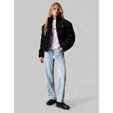 Calvin Klein Jeans Prijelazna jakna crna / bijela | shoptok.hr