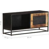 TV ormarić 90 x 30 x 40 cm od grubog drva manga | shoptok.hr