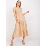 RUE PARIS Dress-RO-SK-ELB-4004.10P-beige | Shoptok.si