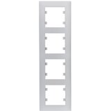 HAGER Okvir 4-struki vertikalni Lumina WL5642 sivi | Eponuda.ba