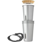 Black + Blum Potovalni lonček iz nerjavečega jekla v srebrni barvi 500 ml – | Shoptok.si