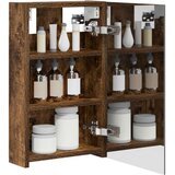  Kopalniška ogledalna omara Dimljeni oreh 30 x 10,5 x 50 cm, (5000233347) | Shoptok.si