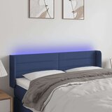  Uzglavlje plavo 147x16x78/88 cm od tkanine Cijene