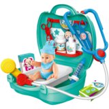  Dječji doktorski set s lutkom - zeleni | shoptok.hr