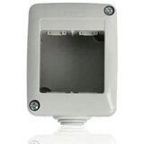 GEWISS GW27002 zaštićeno kućište za sistemske uređaje - 2 GANG - RAL 7035 GREI - IP40 | Eponuda.com