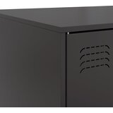  Stolić za kavu crni 67 x 50 x 44 cm čelični | shoptok.hr
