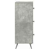  Ormar s ladicama Betonska siva 33 x 34,5 x 90 cm | shoptok.hr