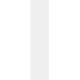  Visoka komoda bijela 50 x 41 x 185 cm od konstruiranog drva | Eponuda.com