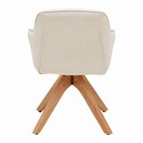 Bessagi Home naslanjač leonie, krem barve | Shoptok.si