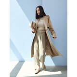 Sinsay Wide leg hlače s mje&amp;scaron;avinom viskoze Slike