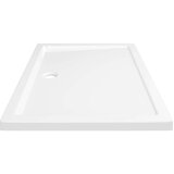 vidaXL Pravokutna ABS tuš-kada bijela 70 x 100 cm | shoptok.hr