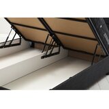 Hanah home Osnova za krevet sa uzglavljem Motya, 160x110x200 cm, Antracit | Eponuda.ba