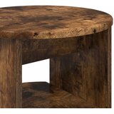  Pomoćni ormarić 2 pcs Dimljeni Hrast Ø40 x 50 cm | shoptok.hr