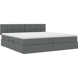 vidaXL krevet s madracem i skladištem tamno siva 200 x 200 cm | shoptok.hr
