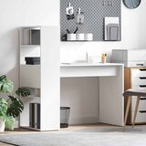  Stol s policom Bijelo 113 x 54 x 120 cm Konstruirano drvo | shoptok.hr