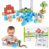  Set magnetskih građevnih kocki za djecu – 87 komada (kocke) | shoptok.hr