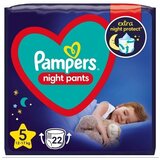 Pampers Night Pants Size 5 jednokratne pelene-gaćice za noć 12-17 kg 22 kom | shoptok.hr