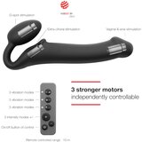 Strap-On-Me vibracijski strap on dildo bez pojasa Strap On Me, veličina M, crni | shoptok.hr