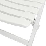  3-dijelni sklopivi bistro set plastični bijeli | shoptok.hr