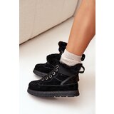 Big Star Women's Suede Snow Boots On Platform With Fur | Shoptok.si