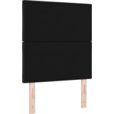  Vzglavje z vzglavjem Črna 80 cm blago, (5000142565) | Shoptok.si