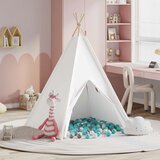  Teepee šator Bijelo 120 x 120 x 150 cm Tkanina i plastika | Eponuda.ba