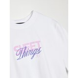 Sinsay Pamučna majica s natpisom Sweet Things | shoptok.hr